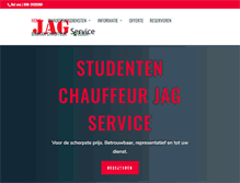 Tablet Screenshot of jagservice.nl